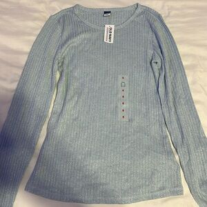 Old Navy - baby blue long sleeve